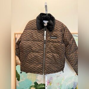 MADEME NEW YORK Fur Collar Puffer